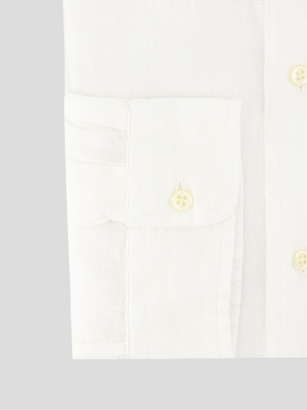 Chemise en Lin Grande Taille Blanc